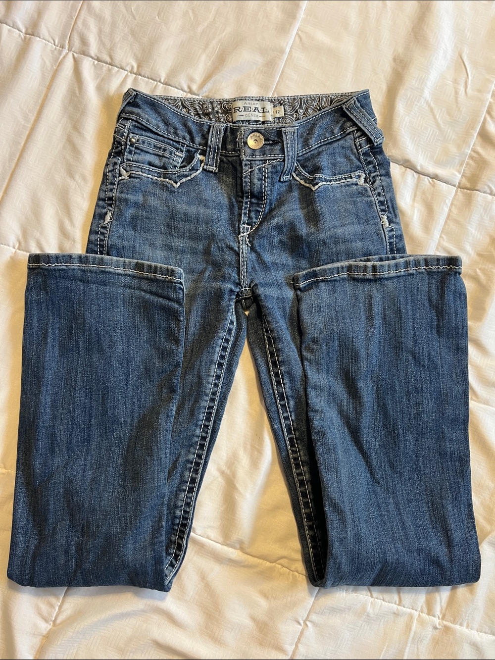 Ariat Girl's Bootcut Denim Jeans